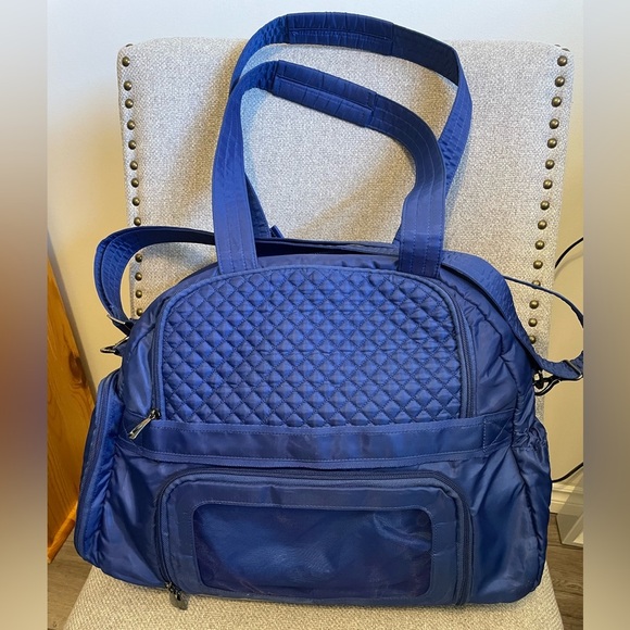 LUG- Cartwheel Gym/Overnight Bag- blue - Picture 3 of 6
